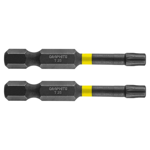 Bity udarowe TX25 x 50 mm, 2 szt. Bity udarowe TX25 x 50 mm, 2 szt.