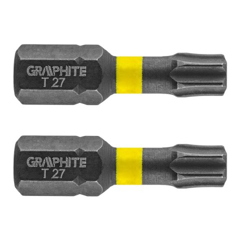 Bity udarowe TX27 x 25 mm, 2 szt. Bity udarowe TX27 x 25 mm, 2 szt.
