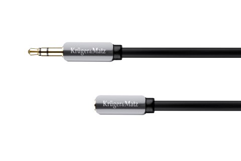 Kabel wtyk - gniazdo jack 3.5 stereo 1.8m Kruger&Matz Kabel wtyk - gniazdo jack 3.5 stereo 1.8m Kruger&Matz