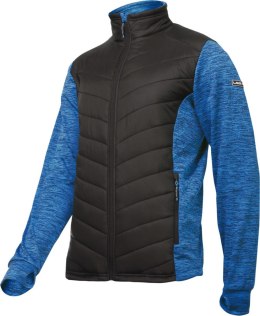 Bluza ocieplana niebiesko-czarna, 