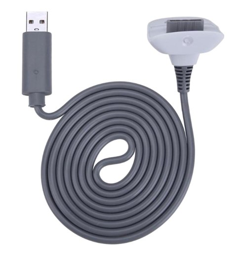 KX7B 2x bateria xbox 360 kabel usb white KX7B 2x bateria xbox 360 kabel usb white