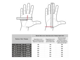 Rękawice robocze, nylon pokryty nitrylem, 4131X, rozmiar 8
