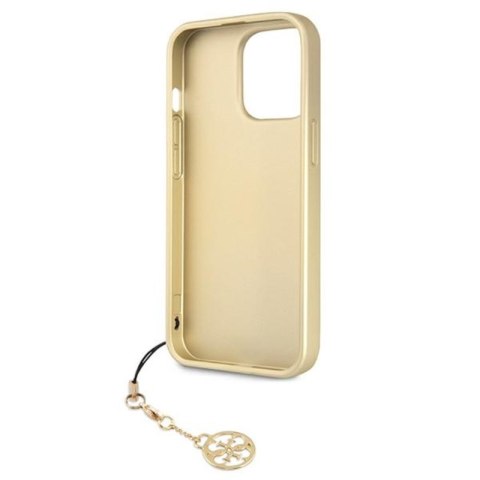 Guess 4G Charms Collection - Etui iPhone 13 Pro Max (brązowy) Guess 4G Charms Collection - Etui iPhone 13 Pro Max (brązowy)
