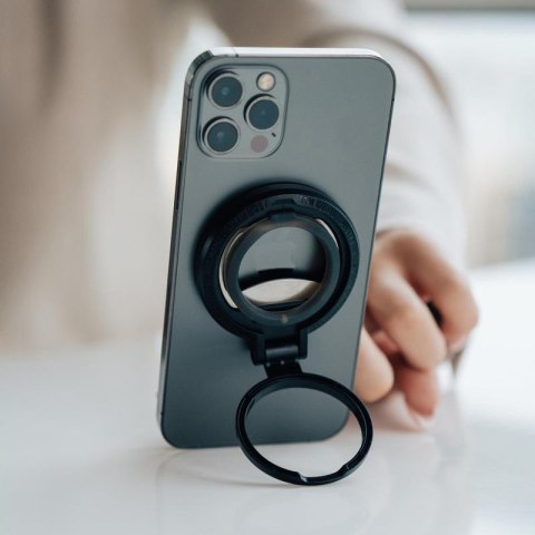 STM MagLoop - Uchwyt MagSafe na palec z funkcją podstawki + otwieracz (szary) STM MagLoop - Uchwyt MagSafe na palec z funkcją podstawki + otwieracz (szary)