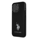 US Polo Assn Horses Logo - Etui iPhone 13 Pro Max (czarny)