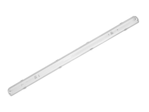 Oprawa hermetyczna przemysłowa ip65 led 1x120cm t8 g13 jednostronnie zasilana Oprawa hermetyczna przemysłowa ip65 led 1x120cm t8 g13 jednostronnie zasilana