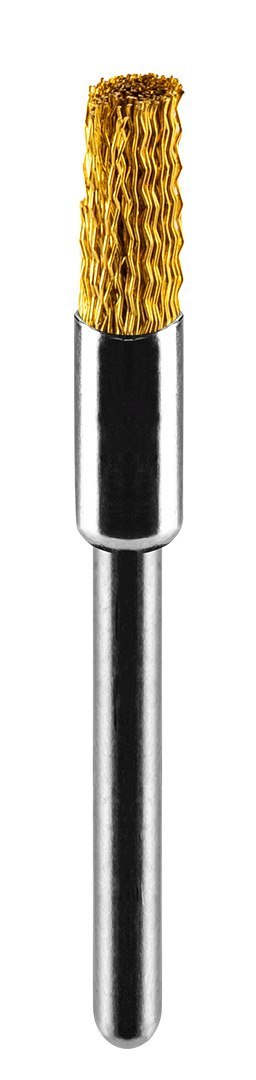 Szczotki mosiężne, pędzelkowa, kielichowa, talerzowa, kpl.3 szt. Szczotki mosiężne, pędzelkowa, kielichowa, talerzowa, kpl.3 szt.