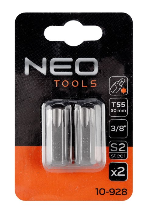 Końcówka TORX T55 x 30 mm, S2 x 2 szt. Końcówka TORX T55 x 30 mm, S2 x 2 szt.