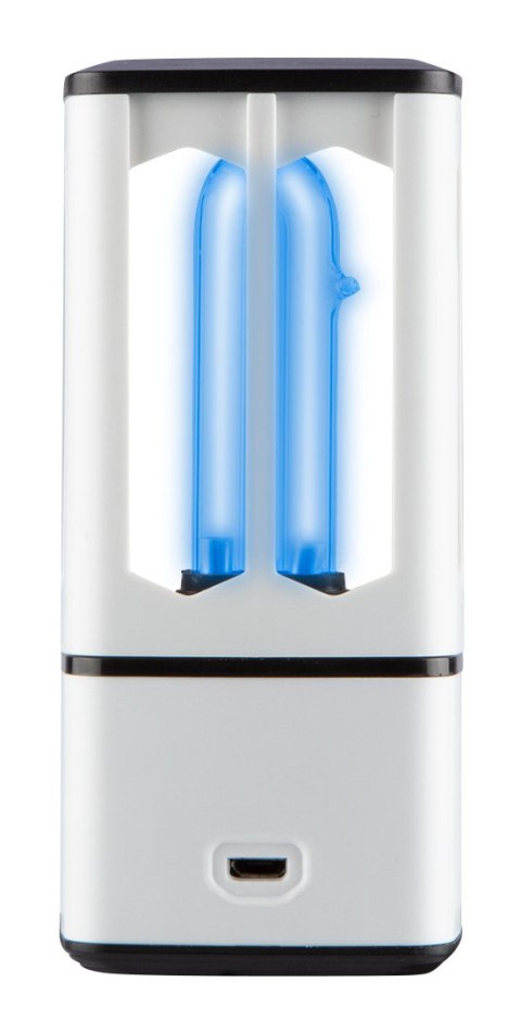 Lampa UVC dezynfekująca, bakteriobójcza, wirusobójcza, ozonowanie, 5V, bezprzewodowa Lampa UVC dezynfekująca, bakteriobójcza, wirusobójcza, ozonowanie, 5V, bezprzewodowa