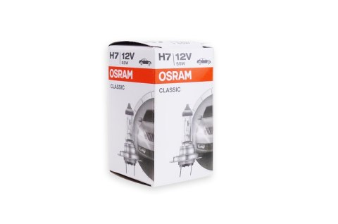 Żarówka halogenowa osram classic h7 12v 55w px26d Żarówka halogenowa osram classic h7 12v 55w px26d