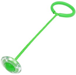 AG661A Skakanka hula hop na nogę green