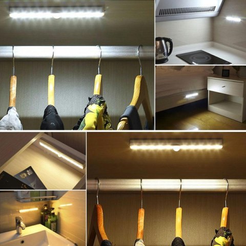 ZD23G Bezprzewodowa lampka 10led czujnik ZD23G Bezprzewodowa lampka 10led czujnik