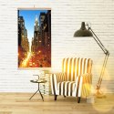 Grzejnik na podczerwień - giętki panel grzewczy 430W TRIO wzór 2 manhattan, wymiary 100x57cm z regulatorem