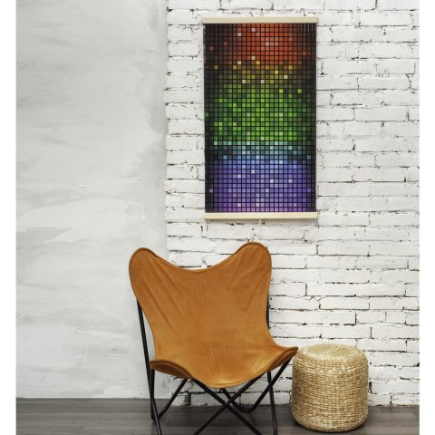 Grzejnik na podczerwień - giętki panel grzewczy 430W TRIO wzór 4 mozaika, wymiary 100x57cm z regulatorem Grzejnik na podczerwień - giętki panel grzewczy 430W TRIO wzór 4 mozaika, wymiary 100x57cm z regulatorem