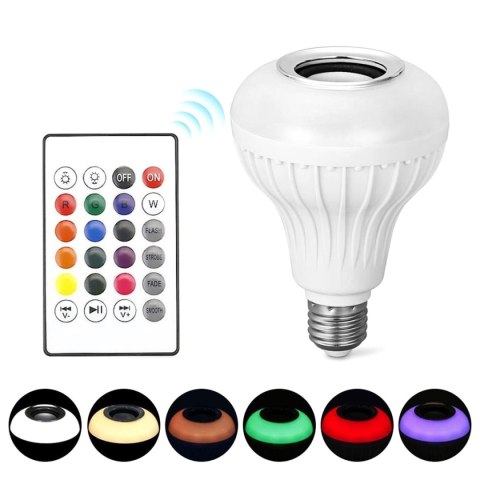 ZD7G Żarówka kolorowa led rgb bt głośnik ZD7G Żarówka kolorowa led rgb bt głośnik