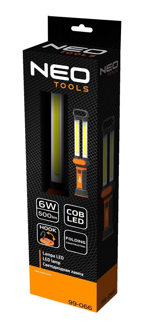 Lampa warsztatowa akumulatorowa 500 lm COB LED Lampa warsztatowa akumulatorowa 500 lm COB LED