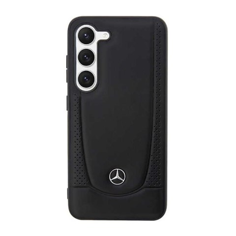 Mercedes Leather Urban Line - Etui Samsung Galaxy S23+ (czarny) Mercedes Leather Urban Line - Etui Samsung Galaxy S23+ (czarny)