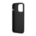 US Polo Assn Leather Stitch - Etui iPhone 14 Pro Max (granatowy)