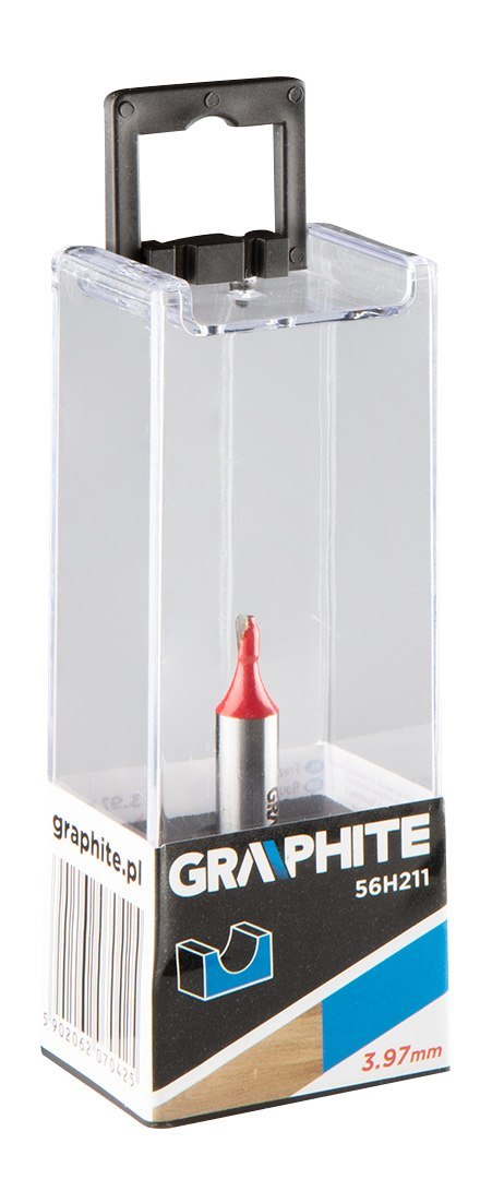 Frez do rowków typu U, HM, 3.97 x 6 mm, trzpień 8 mm Frez do rowków typu U, HM, 3.97 x 6 mm, trzpień 8 mm