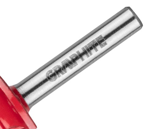 Frez kształtowy z łożyskiem, ozdobny, HM, 28.6 x 11.7 mm, trzpień 6 mm Frez kształtowy z łożyskiem, ozdobny, HM, 28.6 x 11.7 mm, trzpień 6 mm