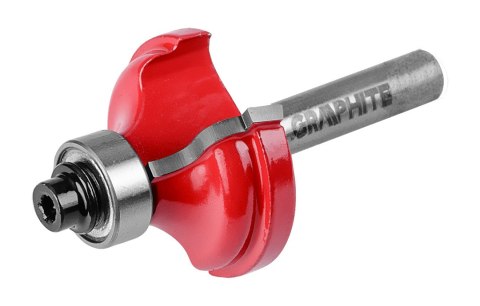 Frez kształtowy z łożyskiem, zaokrąglający, HM, 32 x 12.9 mm, trzpień 8 mm Frez kształtowy z łożyskiem, zaokrąglający, HM, 32 x 12.9 mm, trzpień 8 mm