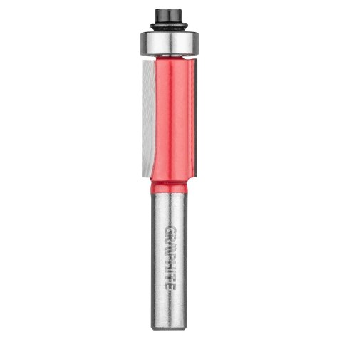 Frez prosty z dolnym łożyskiem, HM, 12.7 x 25 mm, trzpień 8 mm Frez prosty z dolnym łożyskiem, HM, 12.7 x 25 mm, trzpień 8 mm
