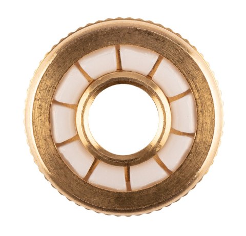 Złączka przelotowa 1/2", mosiężna Złączka przelotowa 1/2", mosiężna