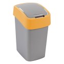 Kosz na śmieci Curver Flip Bin 25L pomarańczowy