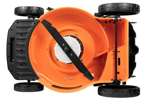 Kosiarka akumulatorowa bezszczotkowa 36V szerokość cięcia 450mm Kosiarka akumulatorowa bezszczotkowa 36V szerokość cięcia 450mm