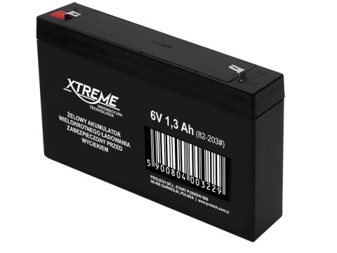 82-203# Akumulator żelowy 6v 1.3ah xtreme 82-203# Akumulator żelowy 6v 1.3ah xtreme
