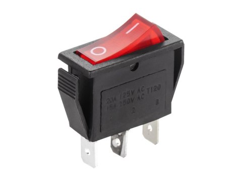 1075# Przełącznik mk111 czerwony 230v podświetlany 1075# Przełącznik mk111 czerwony 230v podświetlany