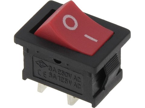 3924# Przełącznik mk1012c czerwony kołyskowy 3924# Przełącznik mk1012c czerwony kołyskowy