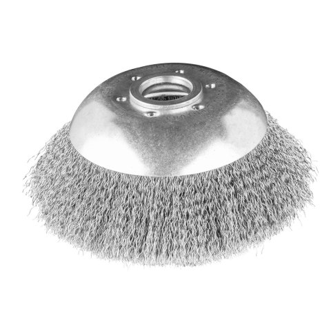 Szczotka druciana do kosy spalinowej 150 x 25,4 mm, miękka, druty falowane Szczotka druciana do kosy spalinowej 150 x 25,4 mm, miękka, druty falowane