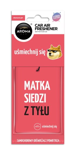 Odświeżacz powietrza aroma car lets smile diamond girl
