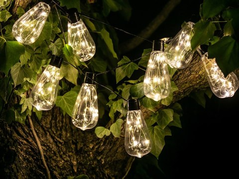 Girlanda ogrodowa solarna TRACER 100 LED 10 żarówek Girlanda ogrodowa solarna TRACER 100 LED 10 żarówek