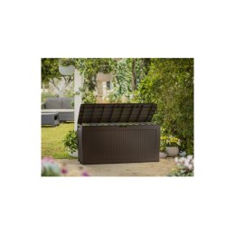 Skrzynia ogrodowa Keter Samoa Rattan 270L antracyt