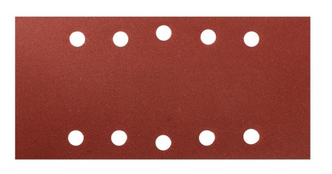 Papier ścierny na rzep 115 x 230 mm, K240, 5 szt., z otworami Papier ścierny na rzep 115 x 230 mm, K240, 5 szt., z otworami