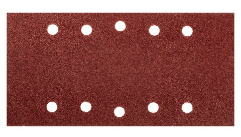 Papier ścierny na rzep 115 x 230 mm, K60, 5 szt., z otworami Papier ścierny na rzep 115 x 230 mm, K60, 5 szt., z otworami