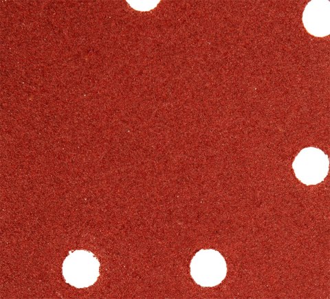 Papier ścierny na rzep delta 140 x 140 x 80 mm, K120, 5 szt., z otworami Papier ścierny na rzep delta 140 x 140 x 80 mm, K120, 5 szt., z otworami