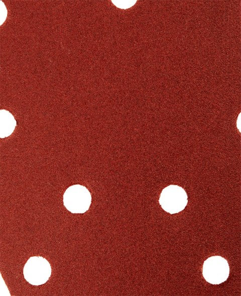 Papier ścierny na rzep delta 140 x 140 x 80 mm, K180, 5 szt., z otworami Papier ścierny na rzep delta 140 x 140 x 80 mm, K180, 5 szt., z otworami