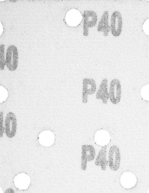 Papier ścierny na rzep delta 140 x 140 x 80 mm, K40, 5 szt., z otworami Papier ścierny na rzep delta 140 x 140 x 80 mm, K40, 5 szt., z otworami