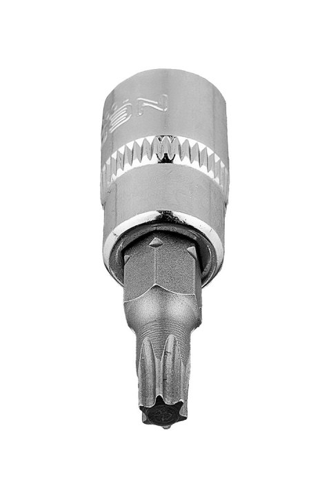 Końcówka TORX TX25 na nasadce 1/4", krótka, 37 mm Końcówka TORX TX25 na nasadce 1/4", krótka, 37 mm