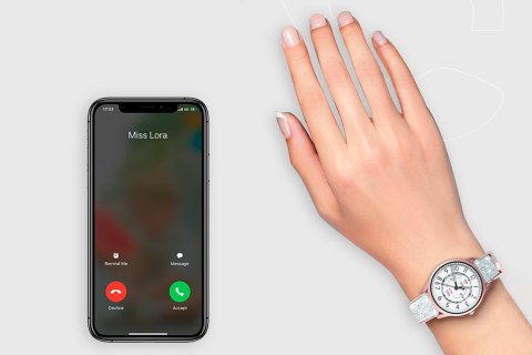 Smartwatch KIESLECT Lora Gold Smartwatch KIESLECT Lora Gold