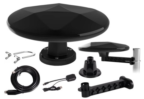 Antena mistral mi-ant07 ufo strong ultra czarna Antena mistral mi-ant07 ufo strong ultra czarna