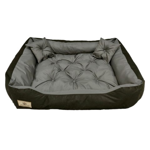 Legowisko Prestige 130x100 / 145x115cm szaro-czarne Legowisko Prestige 130x100 / 145x115cm szaro-czarne