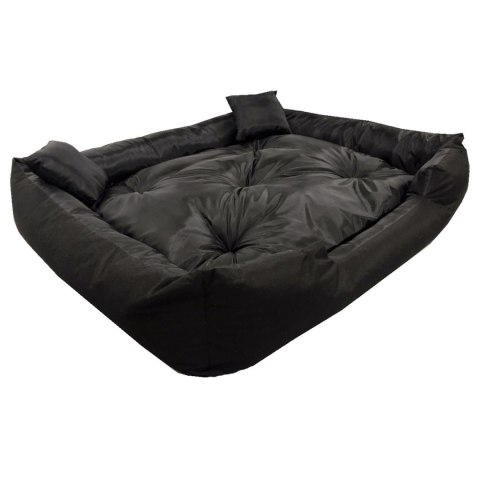 Legowisko dla psa ECCO 115x90 / 130x105 cm czarne Legowisko dla psa ECCO 115x90 / 130x105 cm czarne