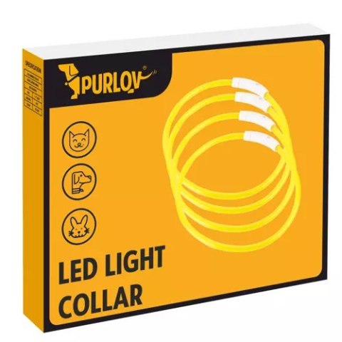 Obroża świecąca LED- regulowana Purlov 21631 Obroża świecąca LED- regulowana Purlov 21631