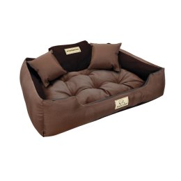 Legowisko dla psa 55x45 Brązowe KingDog