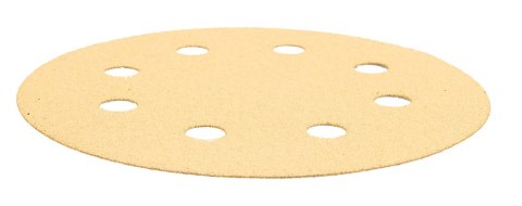 Papier ścierny na rzep 180 mm, K120, 5 szt., z 8 otworami do szlifierki 59G263 Papier ścierny na rzep 180 mm, K120, 5 szt., z 8 otworami do szlifierki 59G263