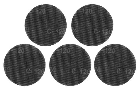 Siatka ścierna do gipsu na rzep 180 mm, K120, 5szt do szlifierki 59G263 Siatka ścierna do gipsu na rzep 180 mm, K120, 5szt do szlifierki 59G263